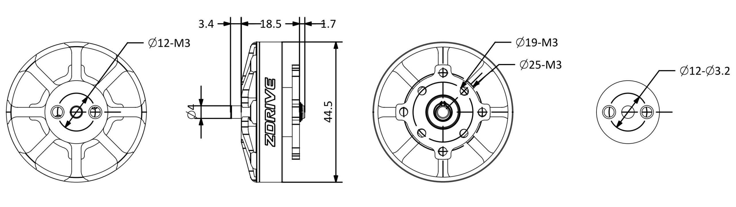 Motor CAD Drawing