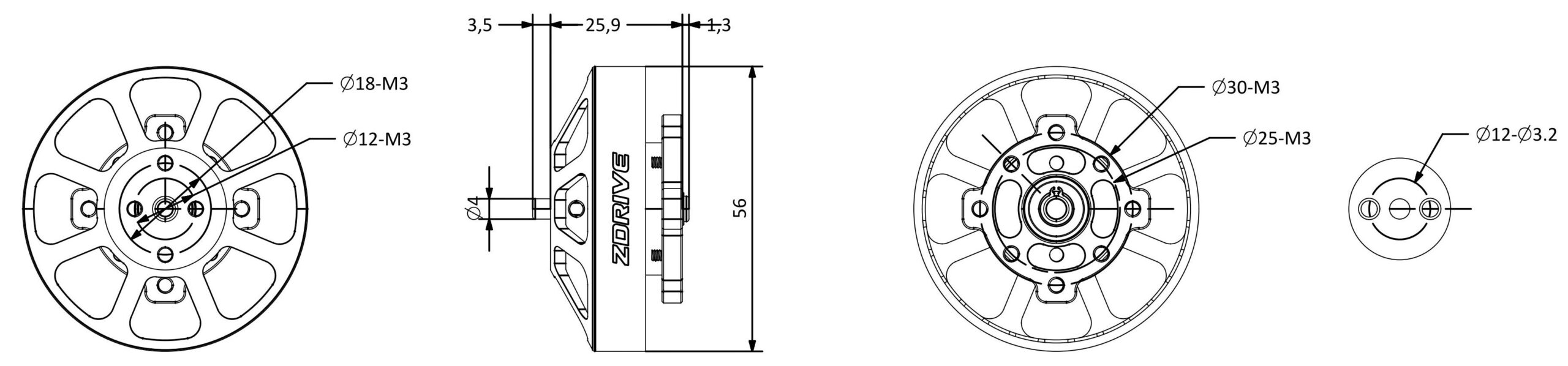Motor CAD Drawing