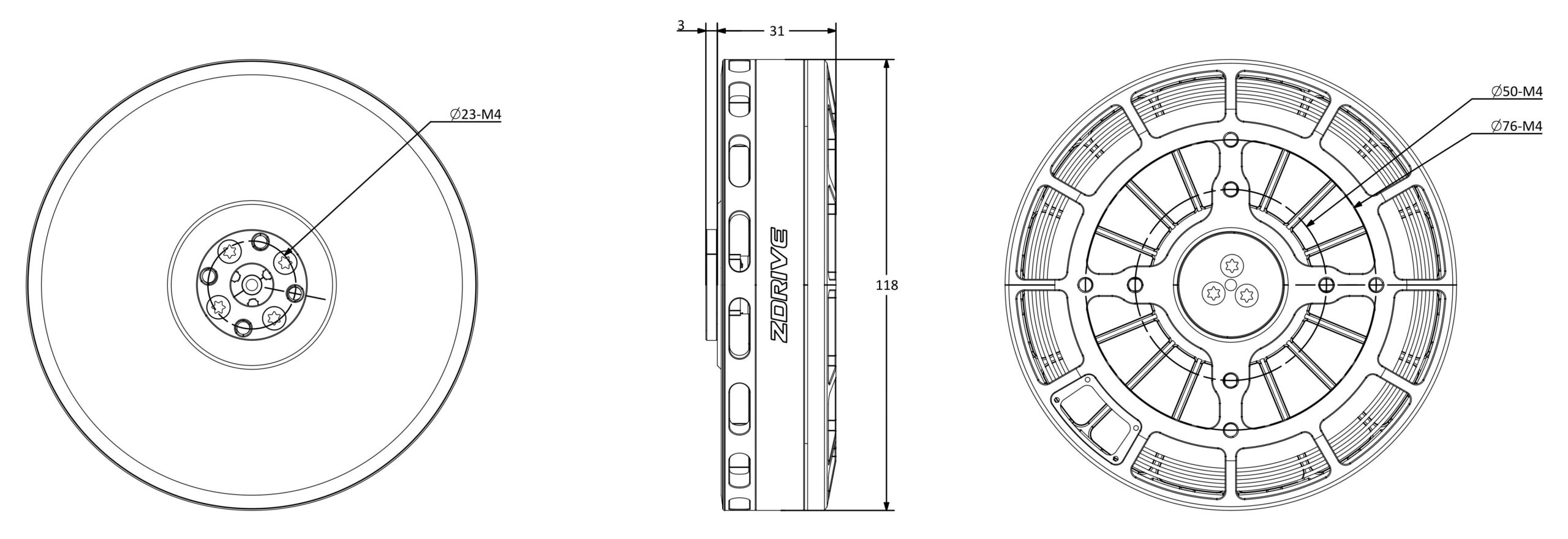 Motor CAD Drawing