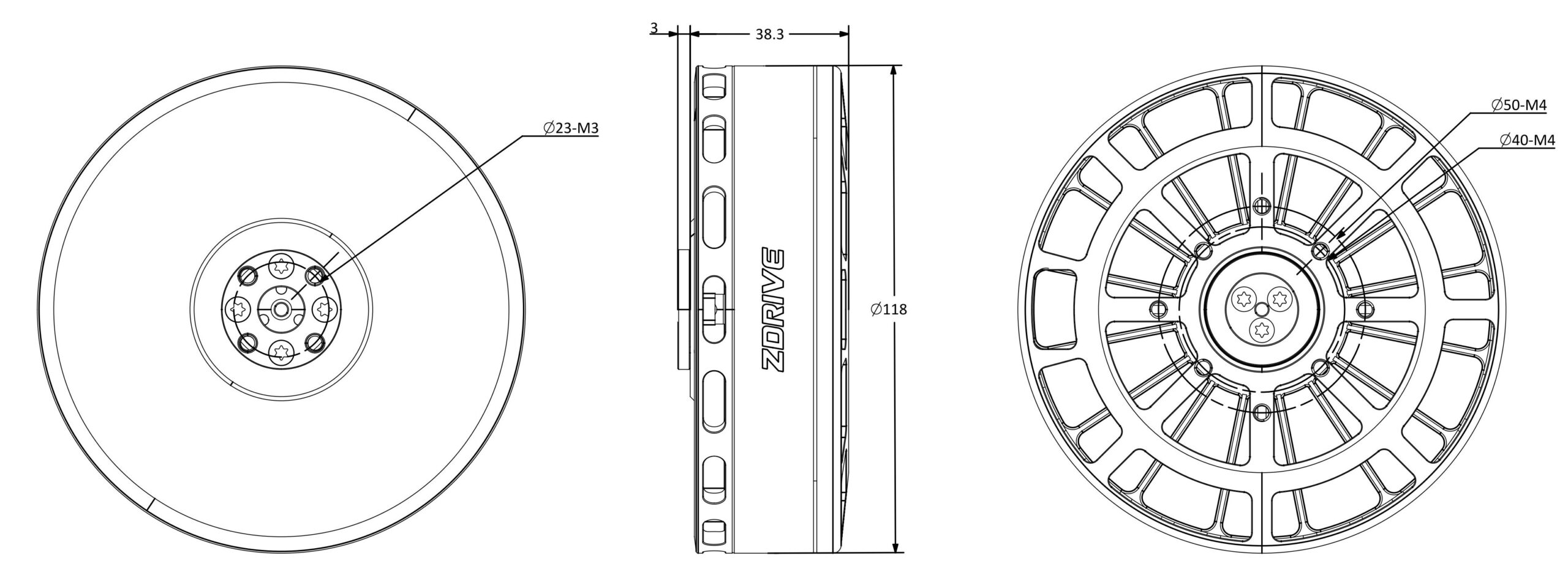 Motor CAD Drawing