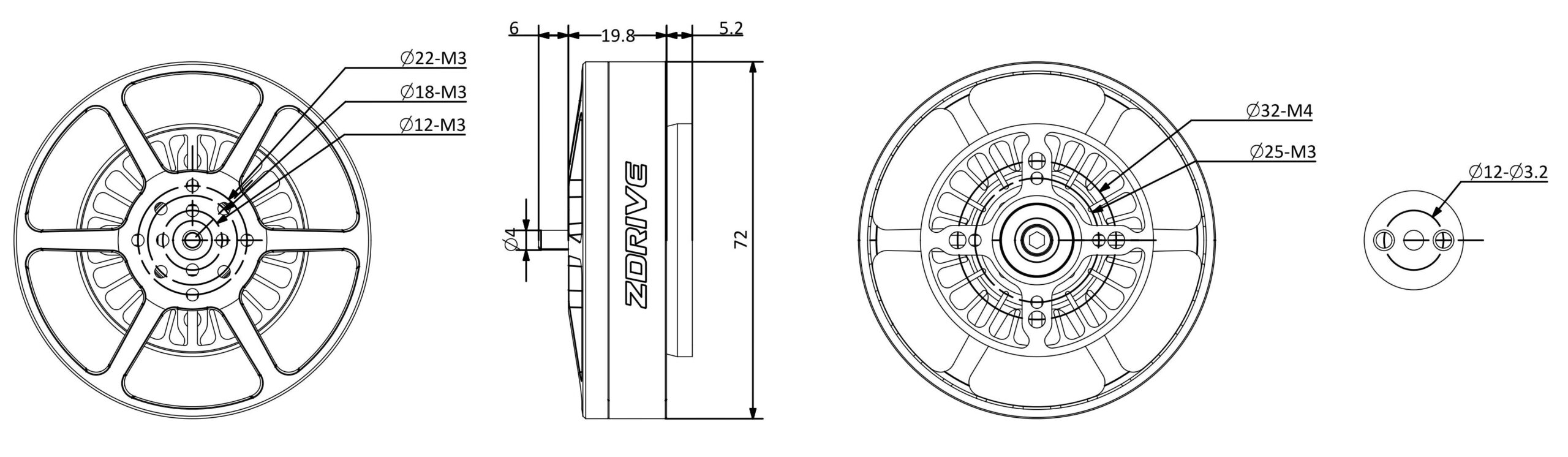Motor CAD Drawing